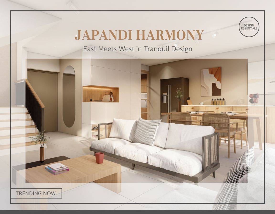 Japandi Harmony: East Meets West in Tranquil Design
