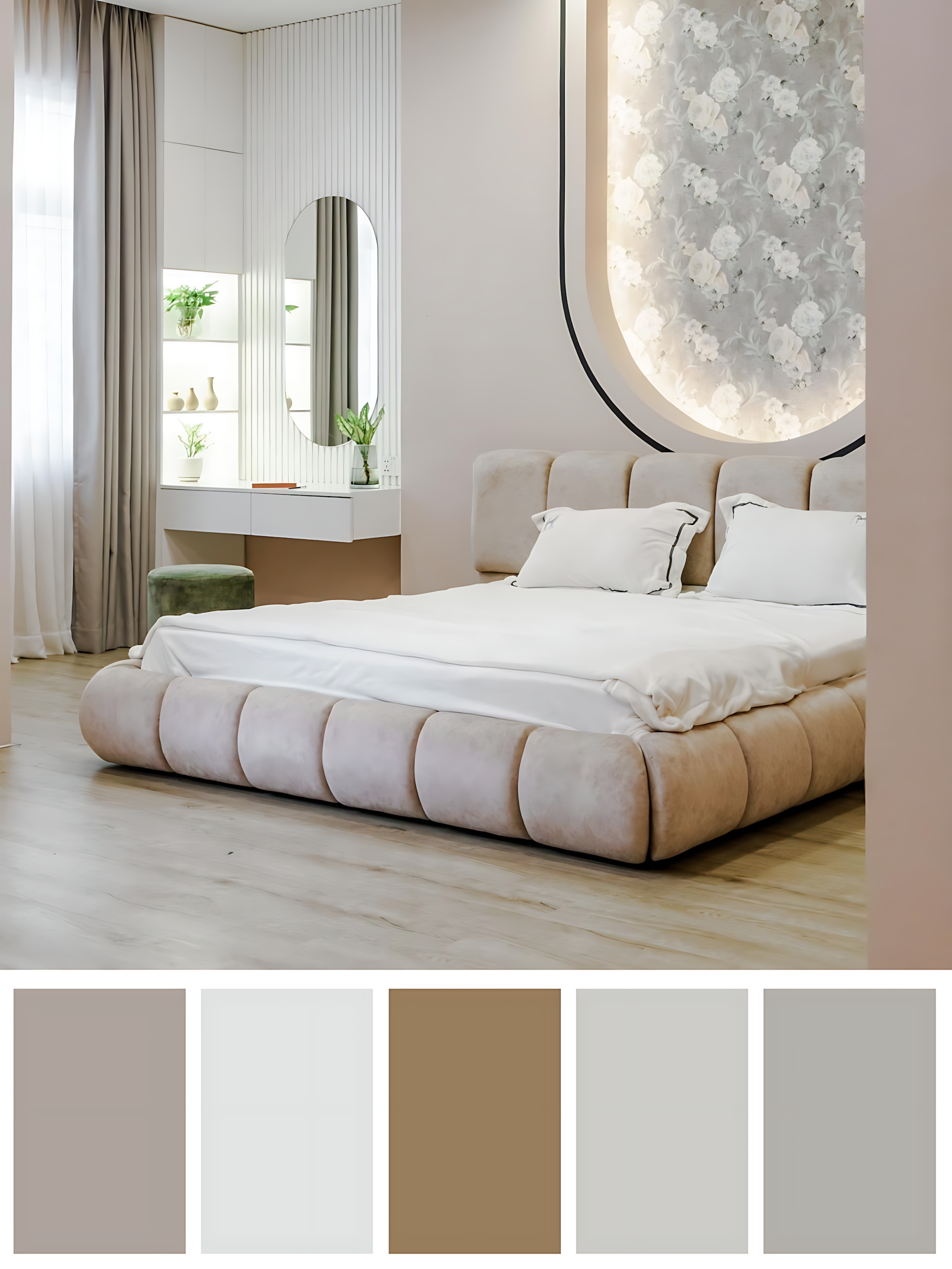 The importance of choosing right colour tone for you bedroom